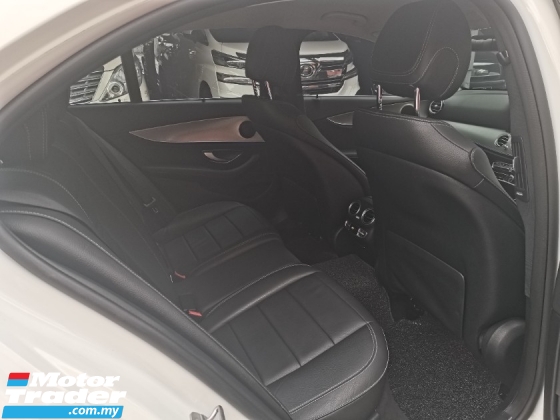 2017 MERCEDES-BENZ E-CLASS MERCEDES BENZ E200 2.0cc W213 AVANTGARDE MODEL (A) REG 2018