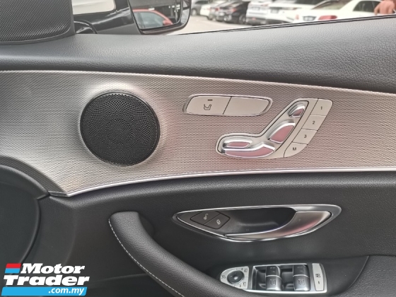 2017 MERCEDES-BENZ E-CLASS MERCEDES BENZ E200 2.0cc W213 AVANTGARDE MODEL (A) REG 2018