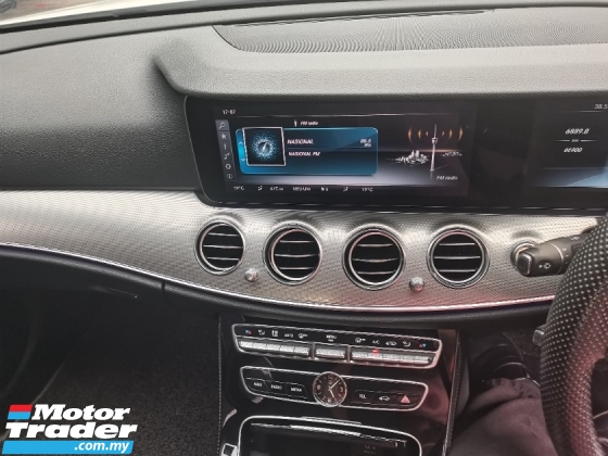 2017 MERCEDES-BENZ E-CLASS MERCEDES BENZ E200 2.0cc W213 AVANTGARDE MODEL (A) REG 2018