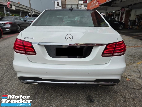 2015 MERCEDES-BENZ E-CLASS E250 2.0 AMG (JP SPEC) (PERCUMA 2 Y WRTY) REGIS 2018
