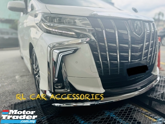 Toyota alphard AGH30 2019 2020 2021 front bumper DRL L 7 led day lamp light cover chrome daylight bodykit body kit Exterior & Body Parts > Lighting 