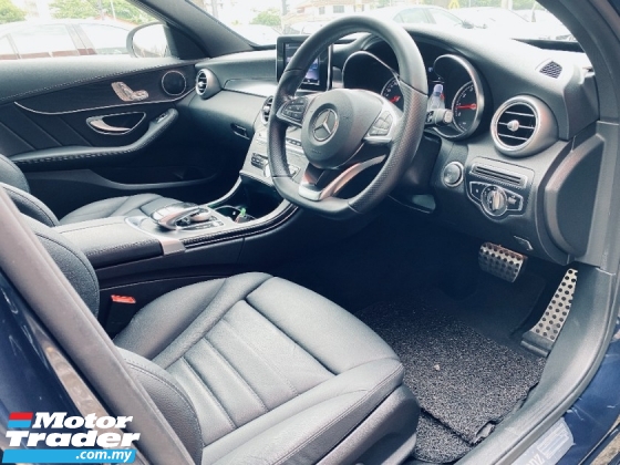 2018 MERCEDES-BENZ C-CLASS C200 AMG CKD Rekod Perkhidmatan Penuh Percuma Waranti 2 tahun