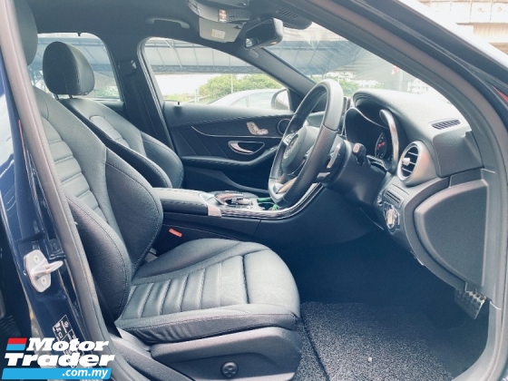 2018 MERCEDES-BENZ C-CLASS C200 AMG CKD Rekod Perkhidmatan Penuh Percuma Waranti 2 tahun
