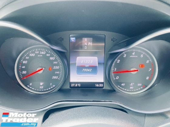 2018 MERCEDES-BENZ C-CLASS C200 AMG CKD Rekod Perkhidmatan Penuh Percuma Waranti 2 tahun