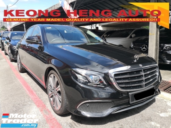 2019 梅赛德斯 - 奔驰E级E300 2.0 独家系列 YEAR MADE 2019 全方位服务 HAP SENG STAR (( 2 年度保修 ))