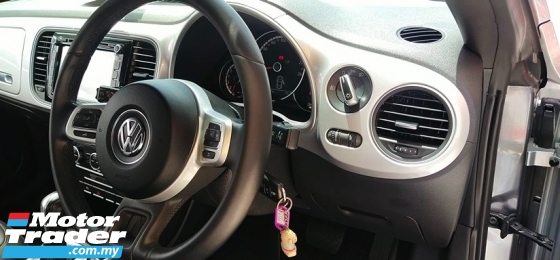 2013 大众甲壳虫 1.2cc TSI (一个) 1 所有者, 升/密耳 - 92ķKM, 1年保修期 