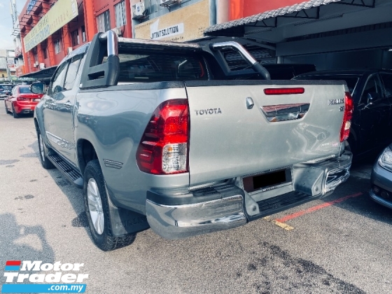 2017 TOYOTA HILUX 2.4 (A) Kulit Rekod Servis Penuh G VNT 64K KM