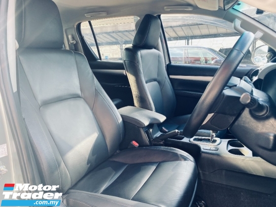 2017 TOYOTA HILUX 2.4 (A) Kulit Rekod Servis Penuh G VNT 64K KM