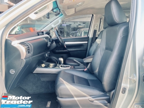 2017 TOYOTA HILUX 2.4 (A) Kulit Rekod Servis Penuh G VNT 64K KM