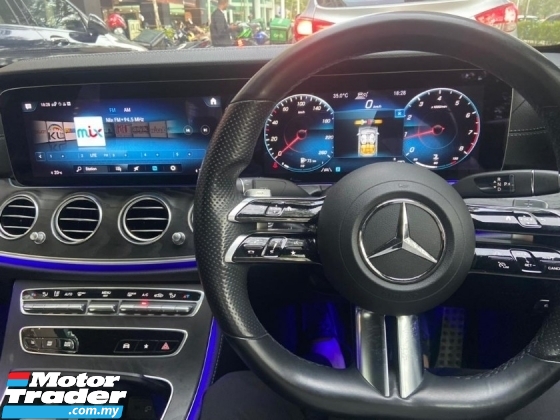 2021 MERCEDES-BENZ E-CLASS E300 2.0  AMG INLINE FACELIFT 
