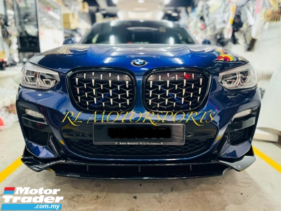 BMW g02 x4 2018 2019 2020 PreLCI front skirt diffuser diamond grill grille rear trunk lip spoiler bodykit body kit Exterior & Body Parts > Car body kits 