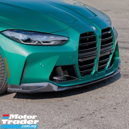 BMW G80 G82 M3 M4 M performance sooqoo carbon fiber front lip diffuser grill grille cover air duct bodykit body kit Exterior & Body Parts > Car body kits 