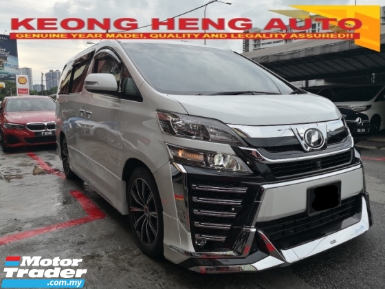 2013 TOYOTA VELLFIRE 3.5 VL 版 2019 改款 YEAR MADE 2013 满载的剧院模型师 (( 2 年保修 ))