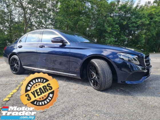 2016 MERCEDES-BENZ E-CLASS E200 AvantGarde Import Baru