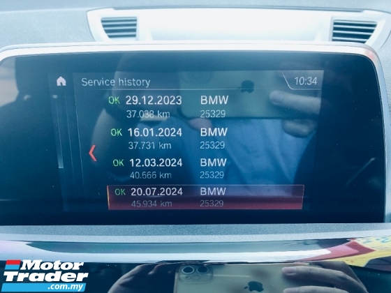 2019 BMW X1 REG 2020 CKD 49K KM Perkhidmatan Penuh U/Waranti2025