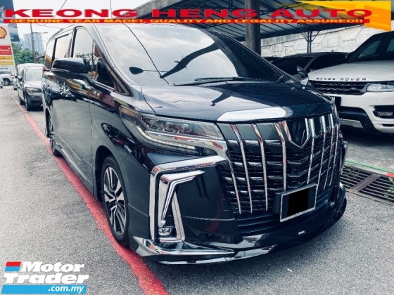 2021 TOYOTA ALPHARD 2.5 SC REG 22 3WARANTI PERCUMA BOOT KUASA LED S/BUMBUNG