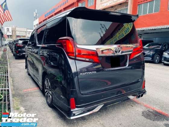 2021 TOYOTA ALPHARD 2.5 SC REG 22 3WARANTI PERCUMA BOOT KUASA LED S/BUMBUNG