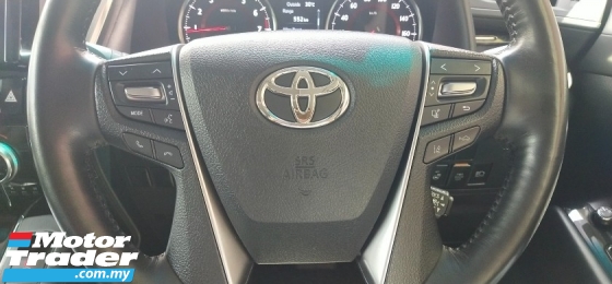 2021 TOYOTA ALPHARD 2.5 SC MODEL (A) REG 2022, L/BATU 28K, 2YRS WRRTY