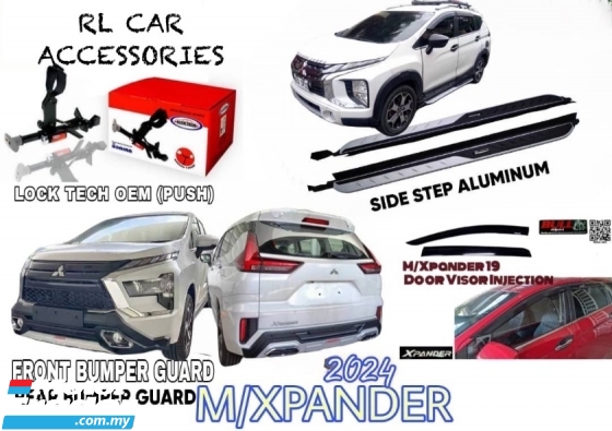 Mitsubishi Xpander 2024 facelift front rear bumper guard side step running board locktech window door sun visor bodykit Exterior & Body Parts > Car body kits 