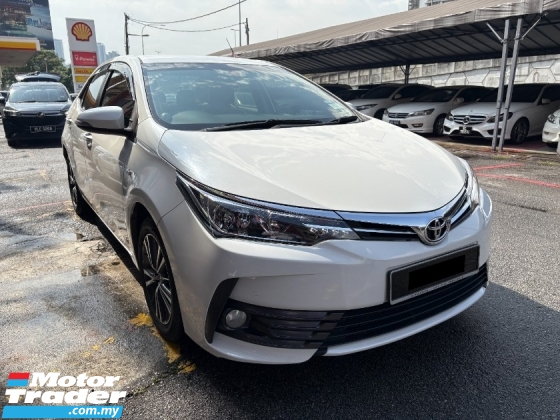 2018 丰田花冠ALTIS 1.8 G FACELIFT 无钥匙启动皮革相机