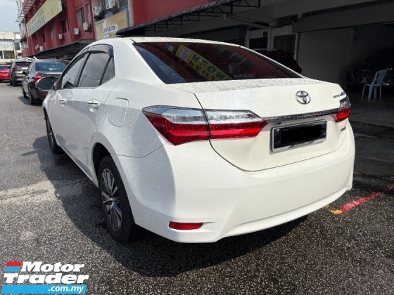 2018 丰田花冠ALTIS 1.8 G FACELIFT 无钥匙启动皮革相机