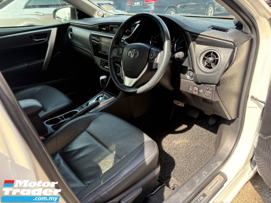 2018 丰田花冠ALTIS 1.8 G FACELIFT 无钥匙启动皮革相机