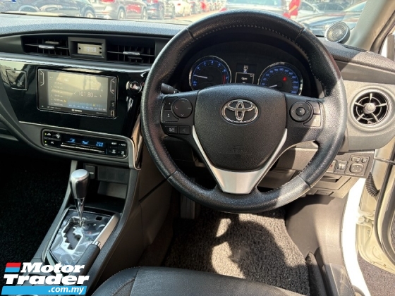 2018 丰田花冠ALTIS 1.8 G FACELIFT 无钥匙启动皮革相机