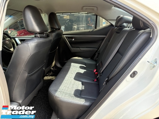2018 丰田花冠ALTIS 1.8 G FACELIFT 无钥匙启动皮革相机