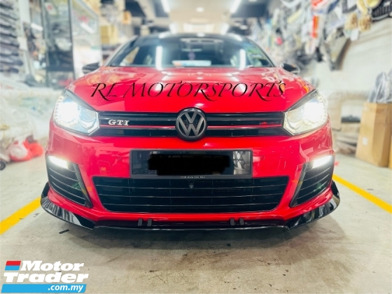 Volkswagen Golf mk6 R R20 front bumper Addon lip side diffuser skirt body kit bodykit body kit spoiler Exterior & Body Parts > Car body kits 