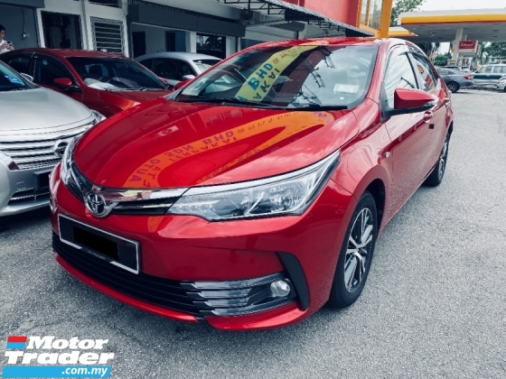 2017 丰田花冠ALTIS 1.8 G FACELIFT 无钥匙启动皮革相机