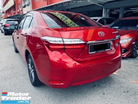 2017 丰田花冠ALTIS 1.8 G FACELIFT 无钥匙启动皮革相机