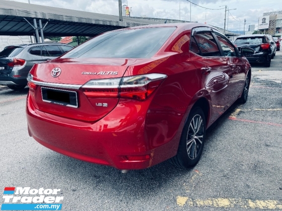 2017 丰田花冠ALTIS 1.8 G FACELIFT 无钥匙启动皮革相机
