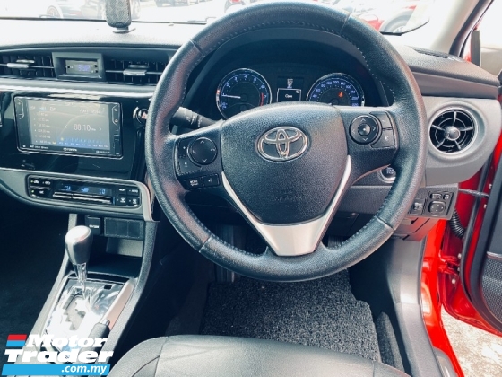 2017 丰田花冠ALTIS 1.8 G FACELIFT 无钥匙启动皮革相机