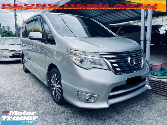 2017 NISSAN SERENA 2.0L HIGHWAY STAR 无钥匙一键启动免费保修