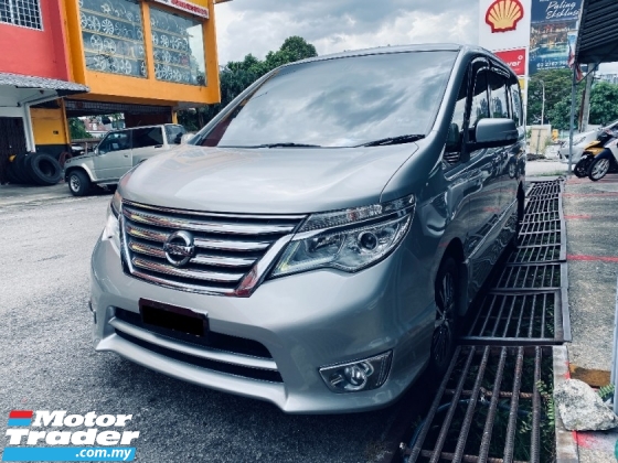 2017 NISSAN SERENA 2.0L HIGHWAY STAR 无钥匙一键启动免费保修