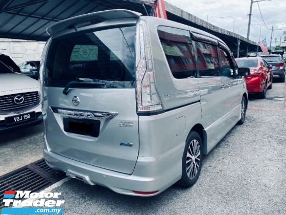 2017 NISSAN SERENA 2.0L HIGHWAY STAR 无钥匙一键启动免费保修