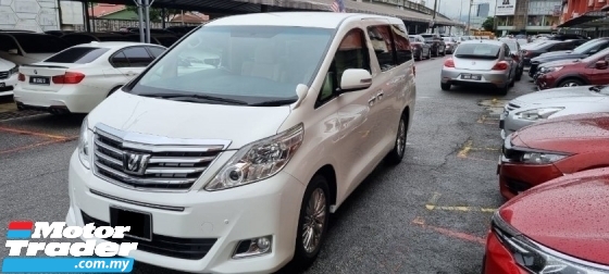 2012 丰田 ALPHARD 2.4cc X 型号 (CBU) (自由 2 YWRTY) 地理信息系统 2017
