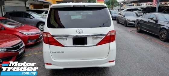 2012 丰田 ALPHARD 2.4cc X 型号 (CBU) (自由 2 YWRTY) 地理信息系统 2017