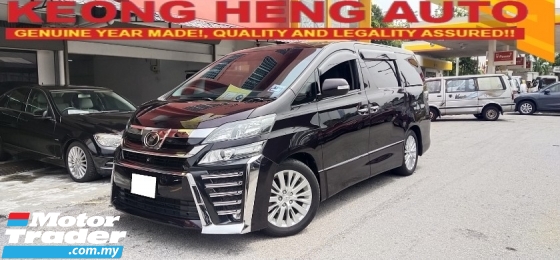 2014 TOYOTA VELLFIRE 2.4 Z G版脸部提升 (一个) REG 2018, 2年保修期