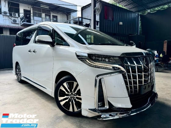 2021 TOYOTA ALPHARD 2.5 SC DIM BSM S/RF 3LED MODELISTA BODYKITS UNREG