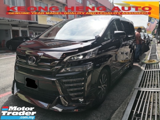 2015 TOYOTA VELLFIRE 2.5 AGH30升级2020年新改款 2015 符合 Modelister 车身套件规格 (( 2 年度保修 )) 