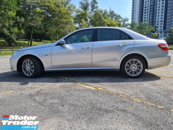 2011 MERCEDES-BENZ E-CLASS E200 CGI 1.8 Auto