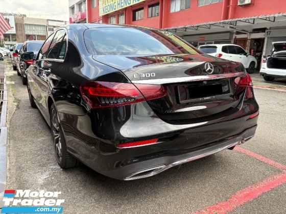 2021 MERCEDES-BENZ E-CLASS E300 AMG CKD Facelift Full Service Under Warranty 