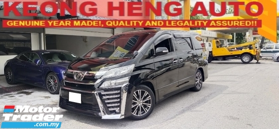 2012 TOYOTA VELLFIRE 2.4 Z-G 面部提升 (一个) REG 2015, 115ķKM, 1年保修期