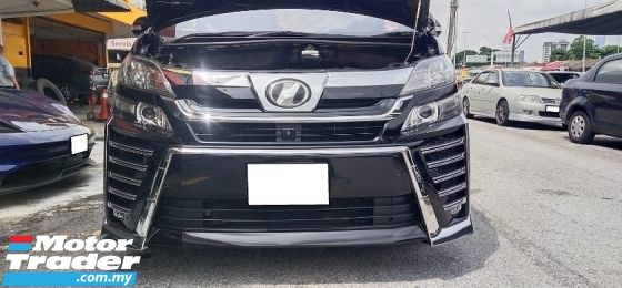 2012 TOYOTA VELLFIRE 2.4 Z-G 面部提升 (一个) REG 2015, 115ķKM, 1年保修期