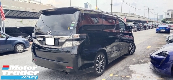 2012 TOYOTA VELLFIRE 2.4 Z-G 面部提升 (一个) REG 2015, 115ķKM, 1年保修期