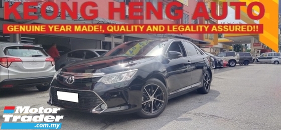 2018 TOYOTA CAMRY 2.0cc GX (A) FSR, 49K KM, PERCUMA 1 TAHUN CAR WARANTI