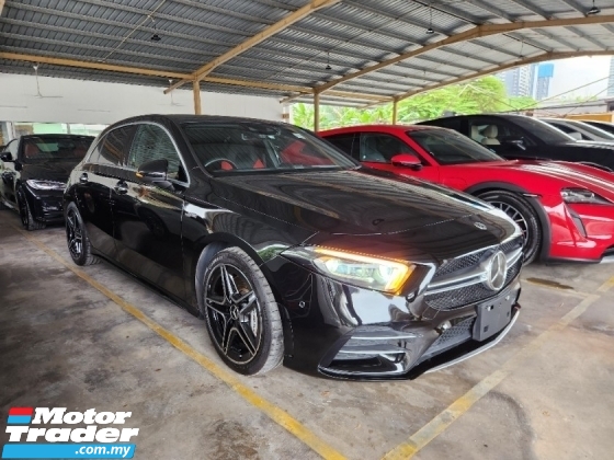 2020 MERCEDES-BENZ A35 AMG Premium Plus Hatchback Full Spec Panoramic Roof 2 Memory Seat 64 Color Ambient Light 