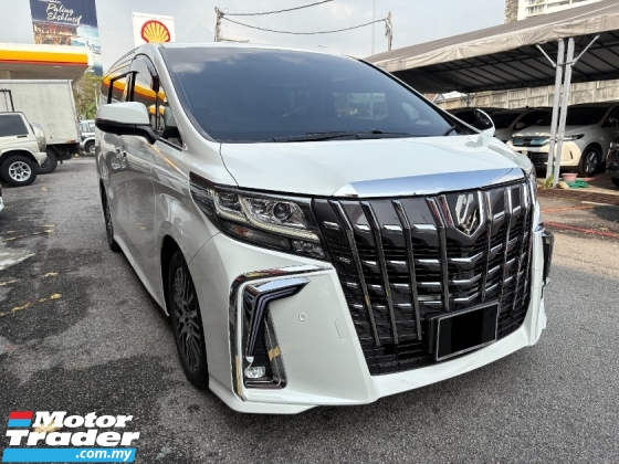 2017 TOYOTA ALPHARD 2.5 SC Facelift Reg 2020 Pilot Seat 360 Kamera 
