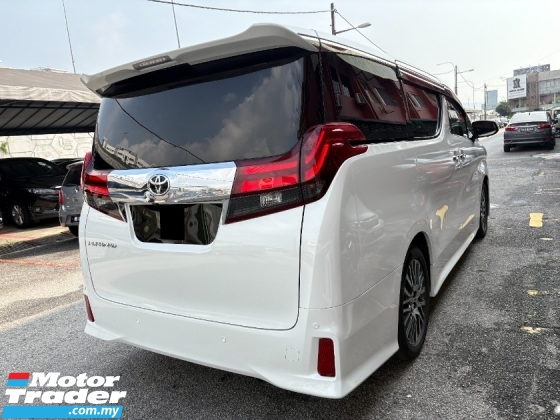 2017 TOYOTA ALPHARD 2.5 SC Facelift Reg 2020 Pilot Seat 360 Kamera 